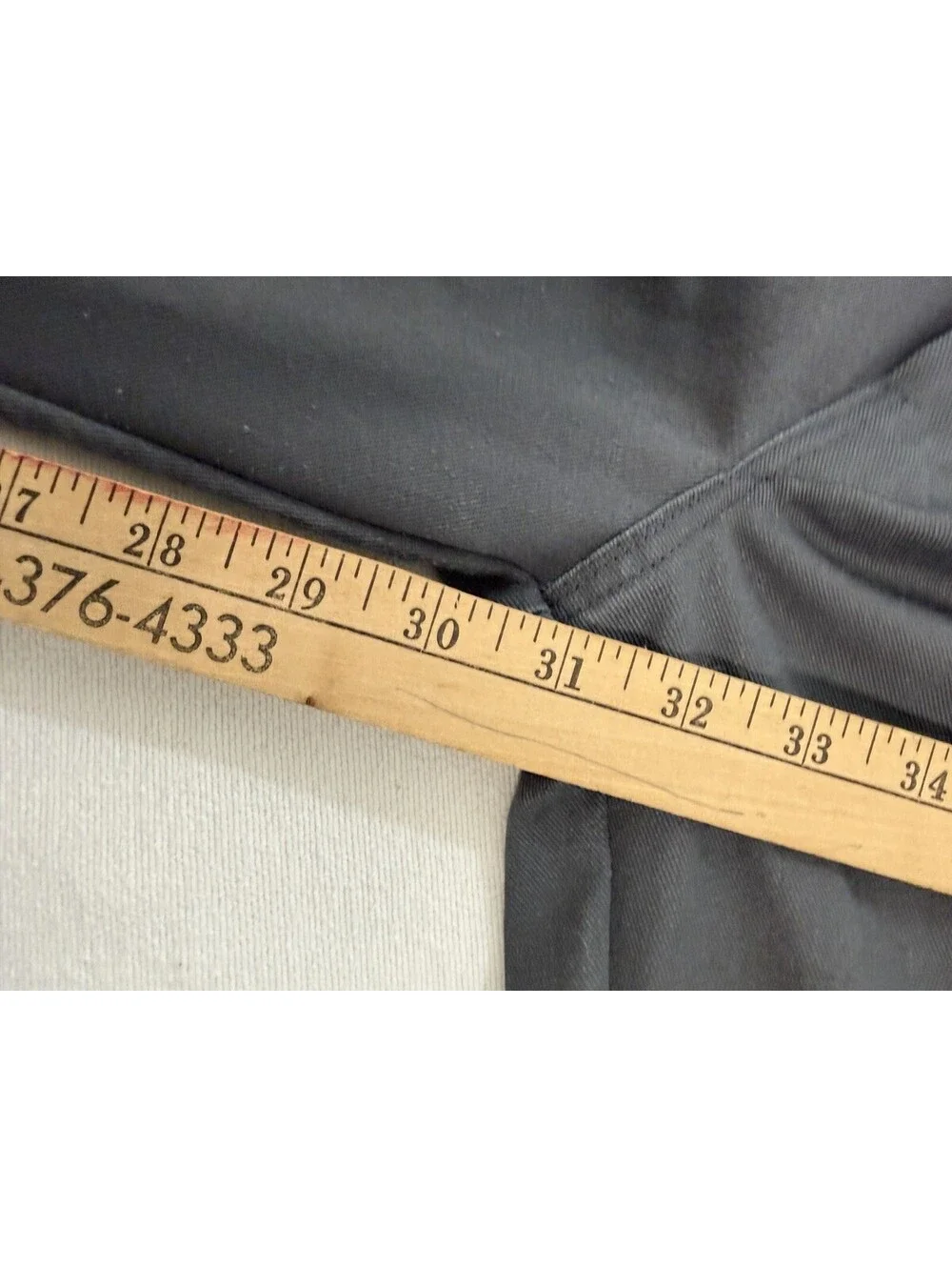 Dickies 85283 Double Knee Work Pants Charcoal Gray Loose Fit 30 Waist Workwear